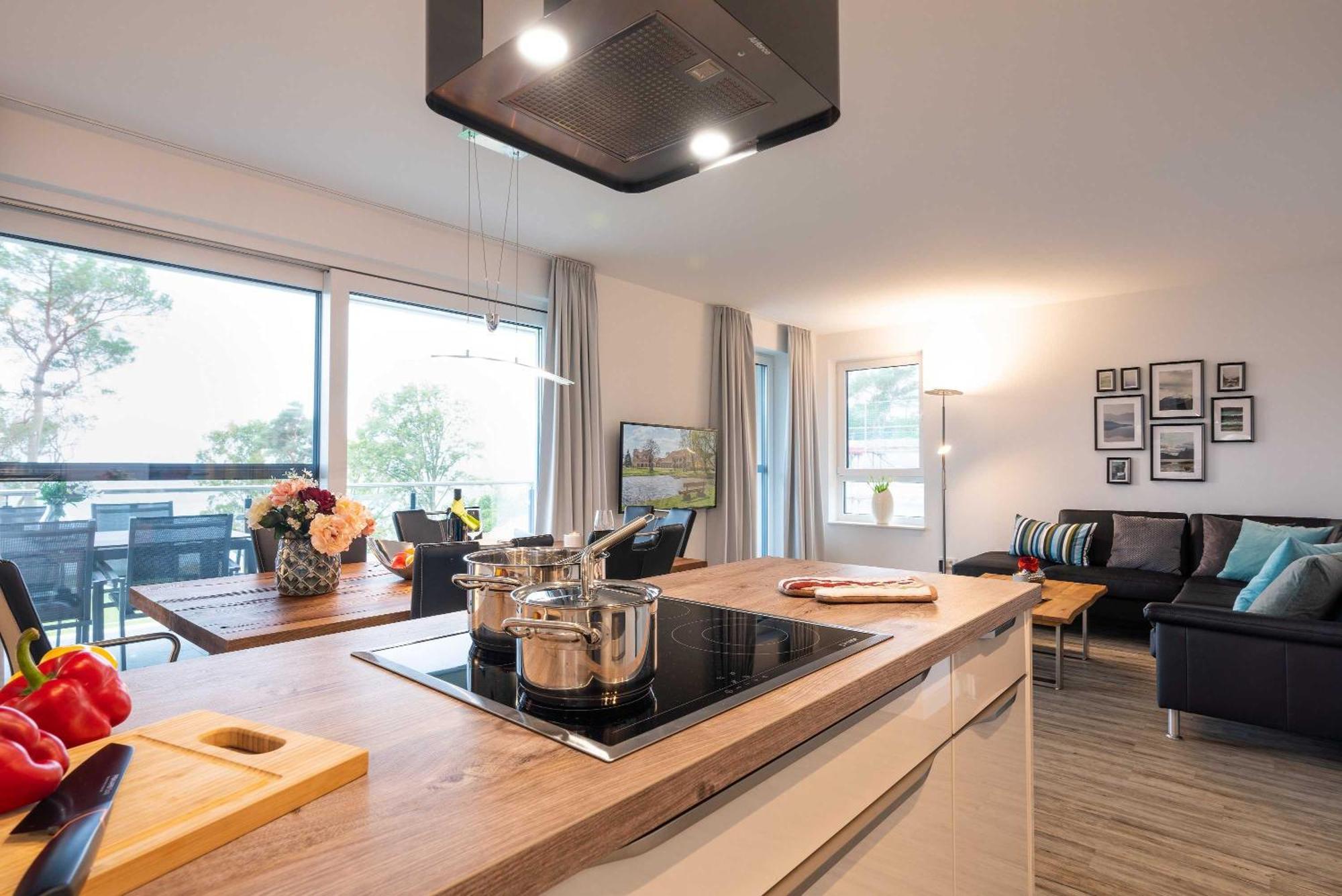 Appartement "Diamant" Mit Penthouseflair - Oase Am Haff Garz  Номер фото